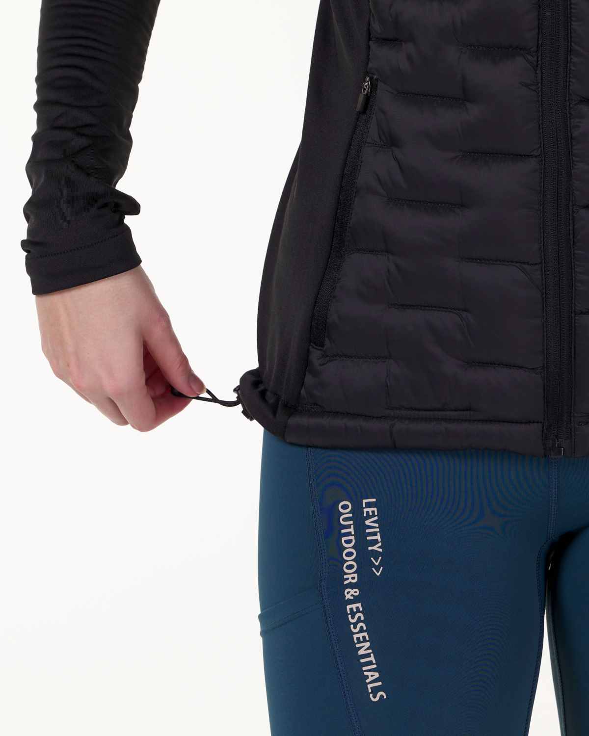 LEVITY Ultra Tech Hybrid Jacket Pitch Black