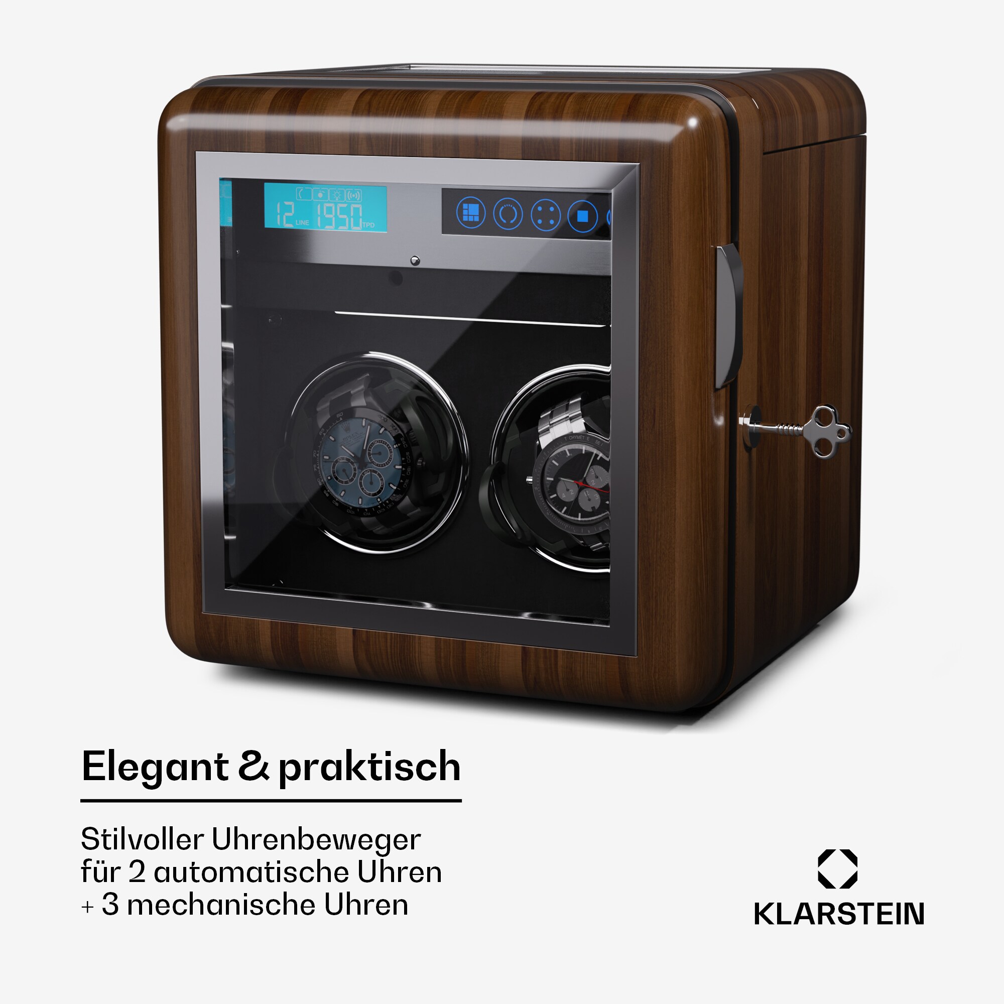 Valmont 2+3 Uhrenbeweger für 2 Uhren