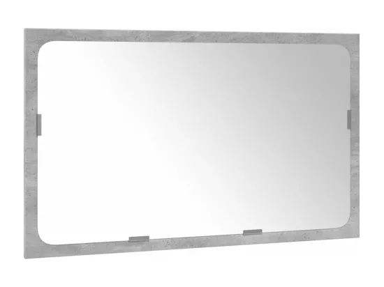 Ensemble de meubles de salle de bain 3 pcs gris béton
