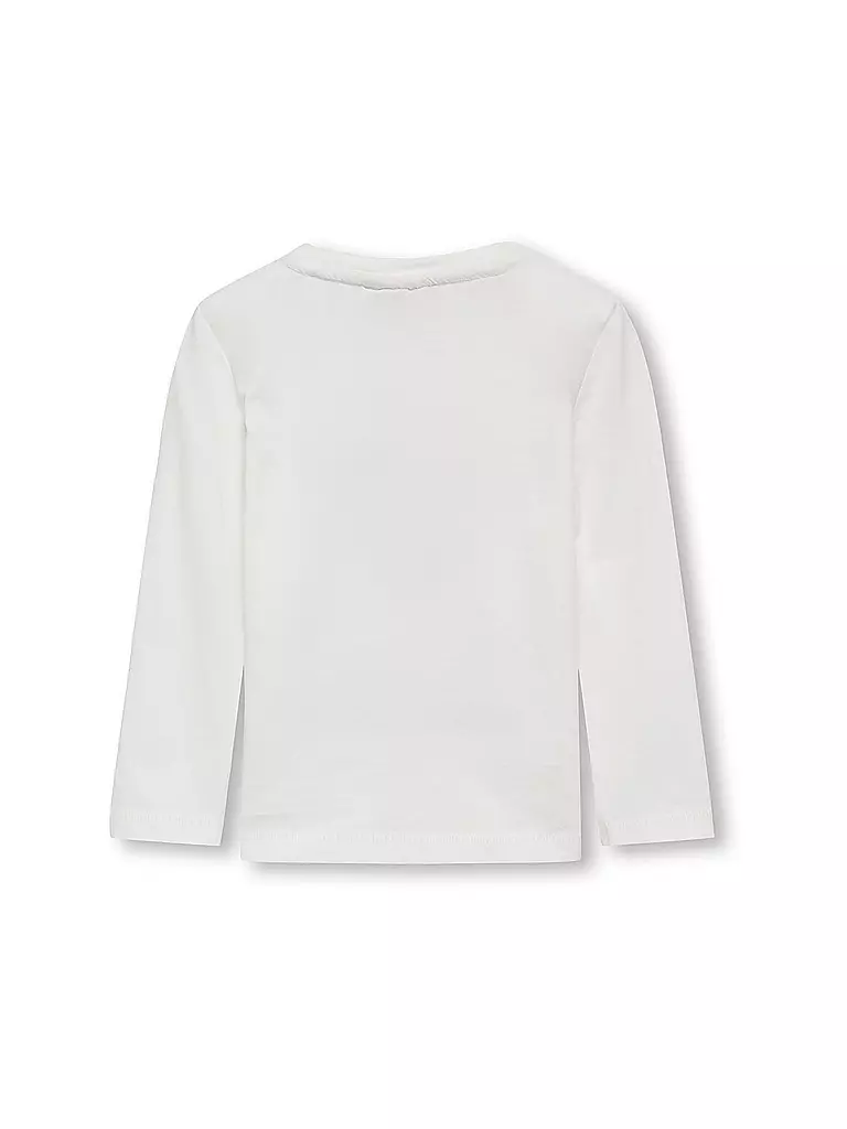 ONLY Mädchen Langarmshirt KMGKITA weiss