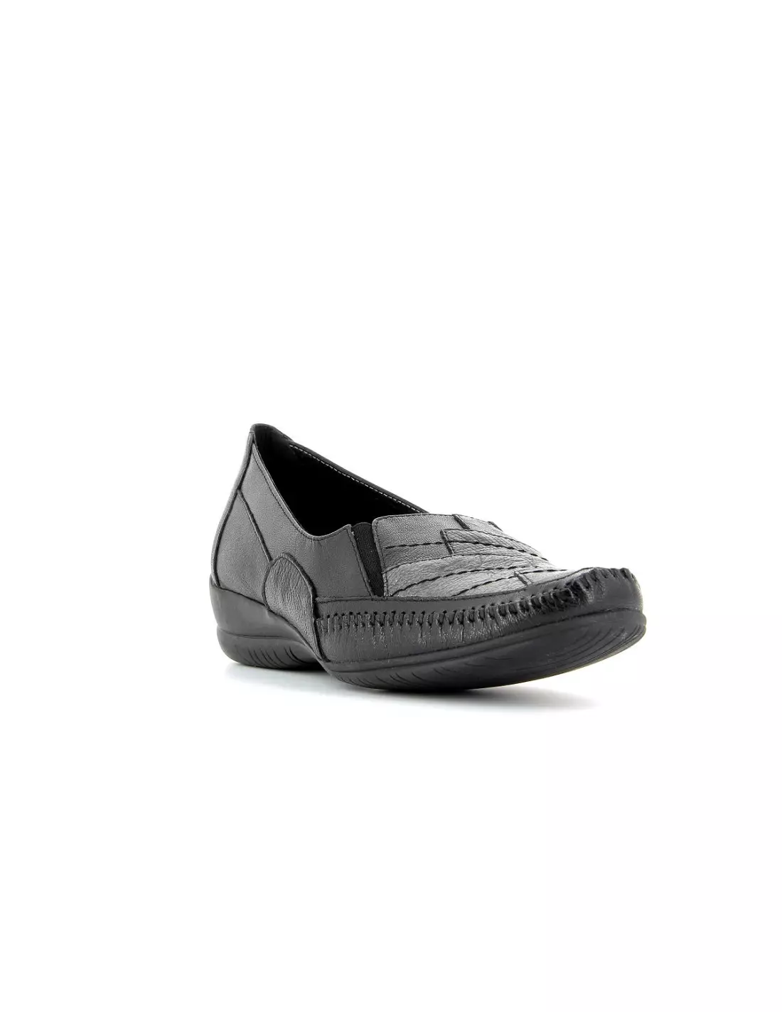 GEO REINO CHAMPS - Mocassins & bateaux Noiranthracite