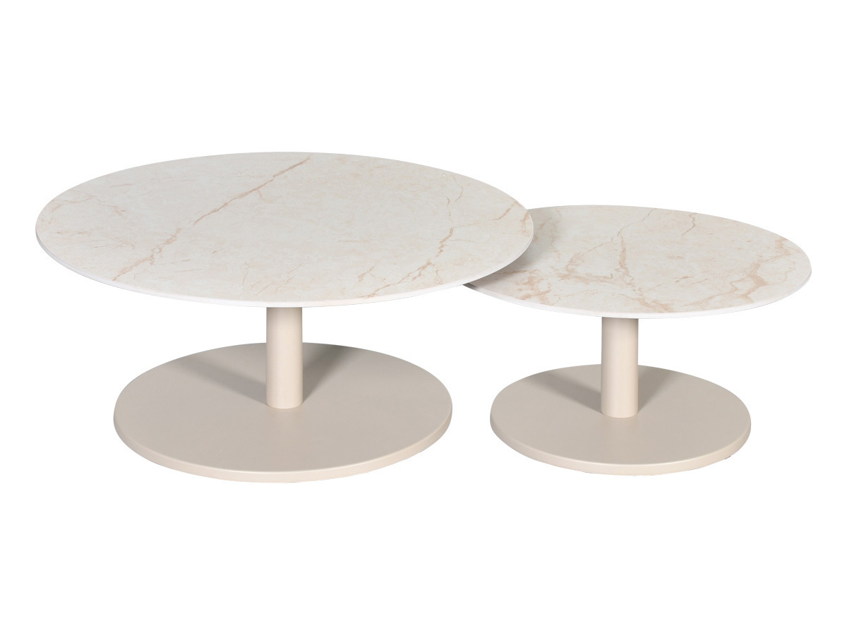Outdoor Feelings Porto Ø80 cm loungetafel - Latte