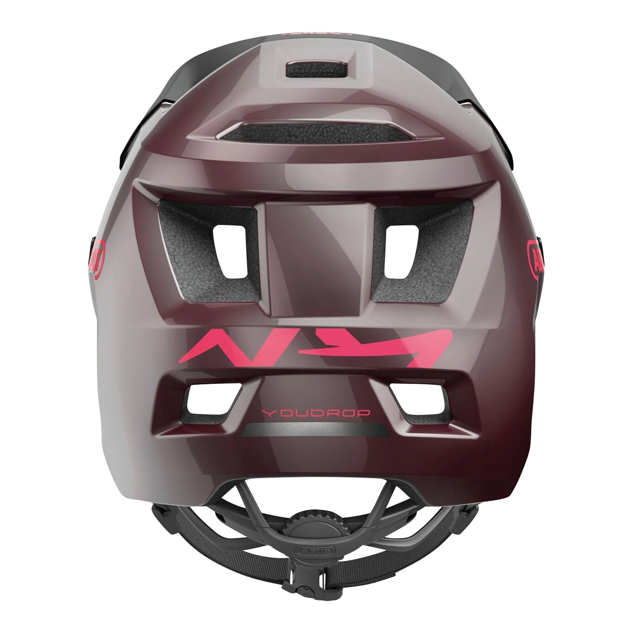 ABUS Fahrradhelm YouDrop wildberry red