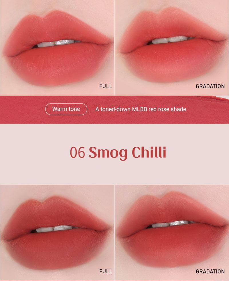 MACQUEEN - Poeder Matte Lippenstift - 6 Kleuren