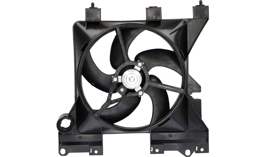 Ventilator, motorkøling