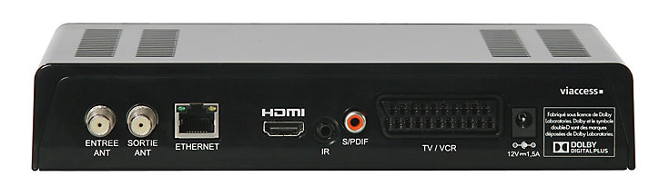 Récepteur TNT satellite Optex TNTSAT Haute Déf. ORS 9989-HD