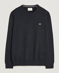 GANT Classic Cotton Crew Neck Kalamata Green