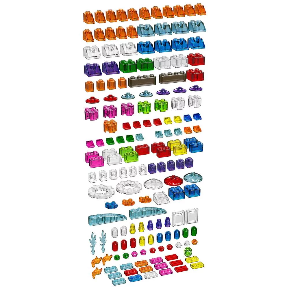 LEGO®CLASSIC 11013 - BRIQUES TRANSPARENTES CREATIVES