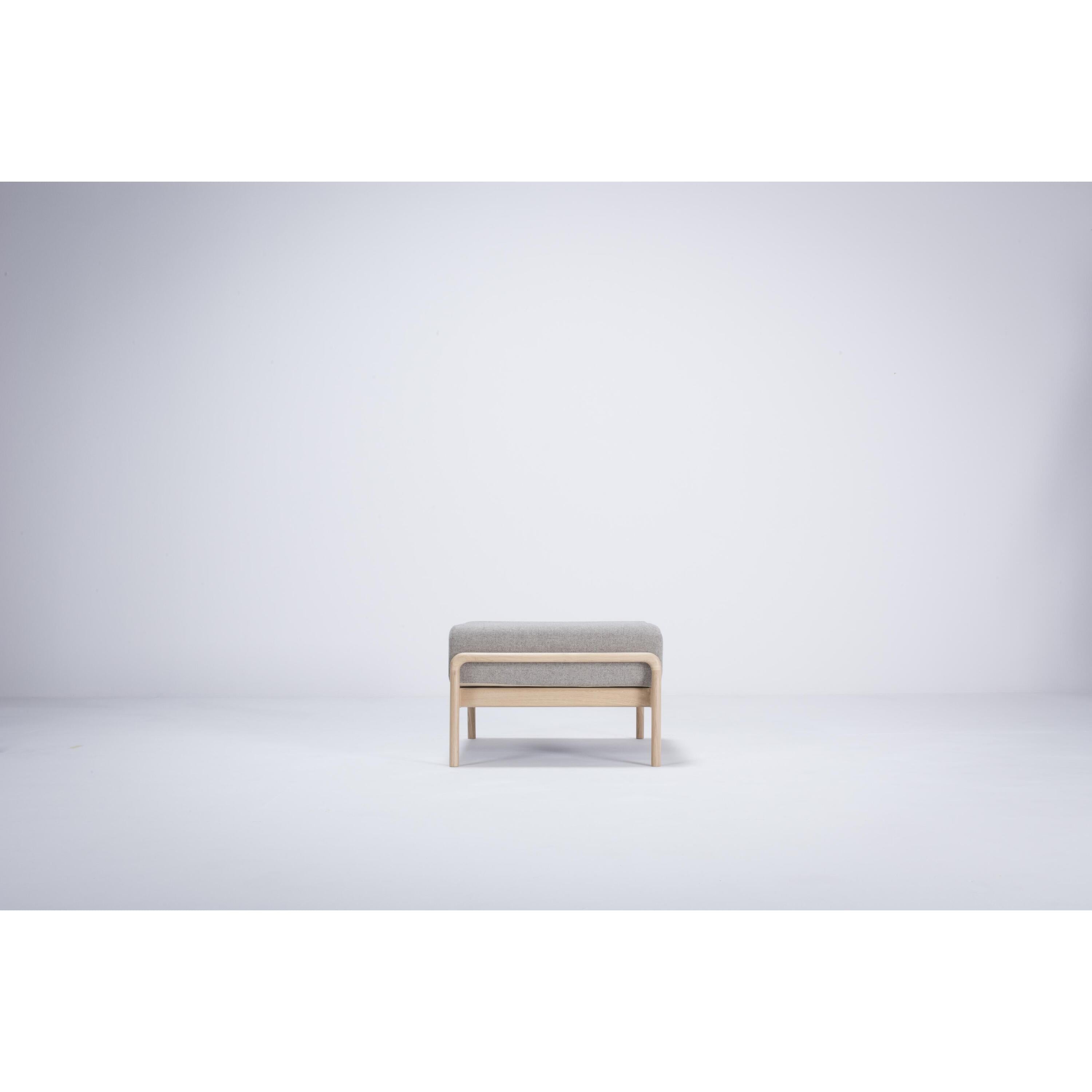 Fawn hocker natural Dakar Leather Whiskey