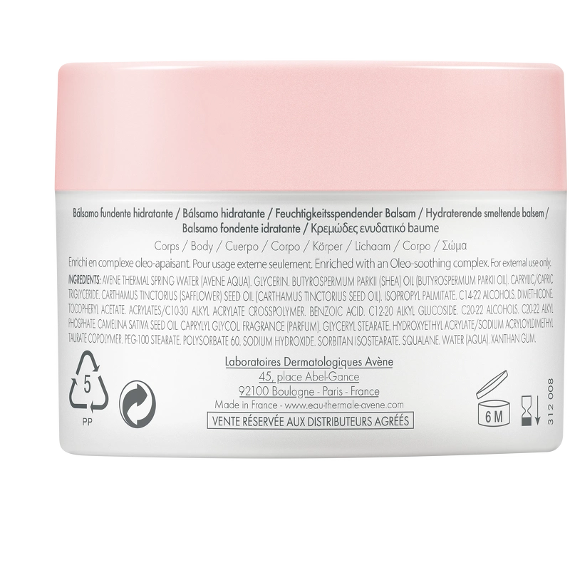 Avène BODY Moisturizing Melt-In Balm 250 ml