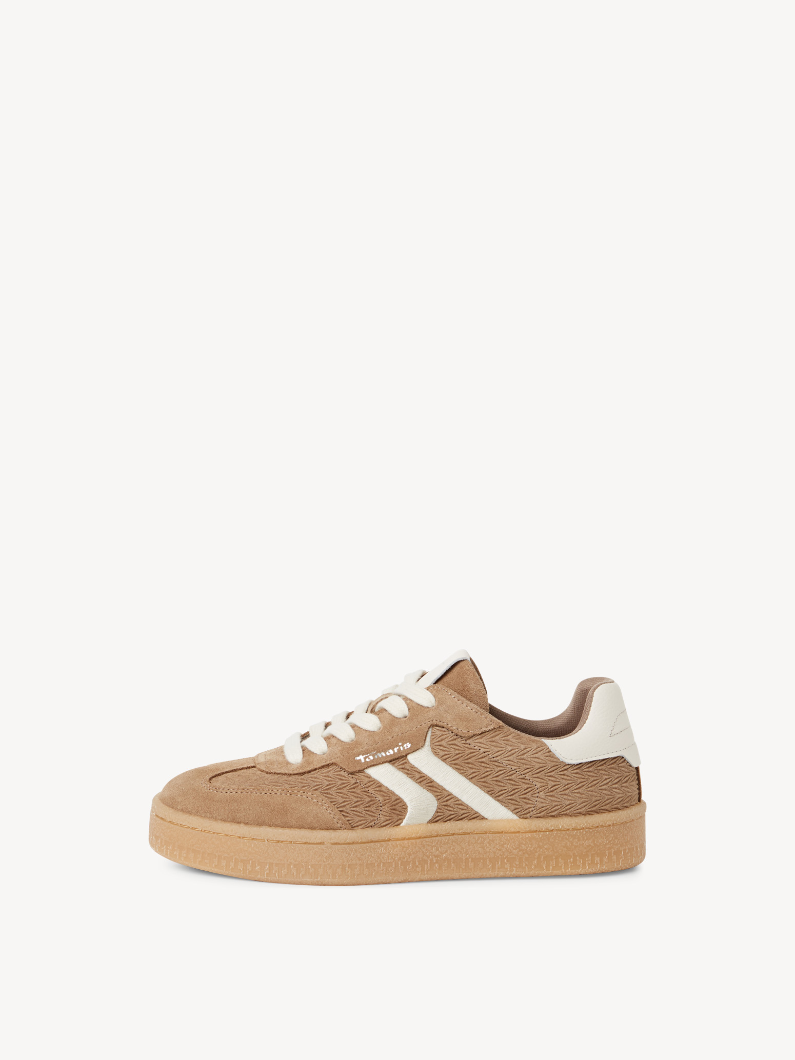 Leren Sneaker - beige