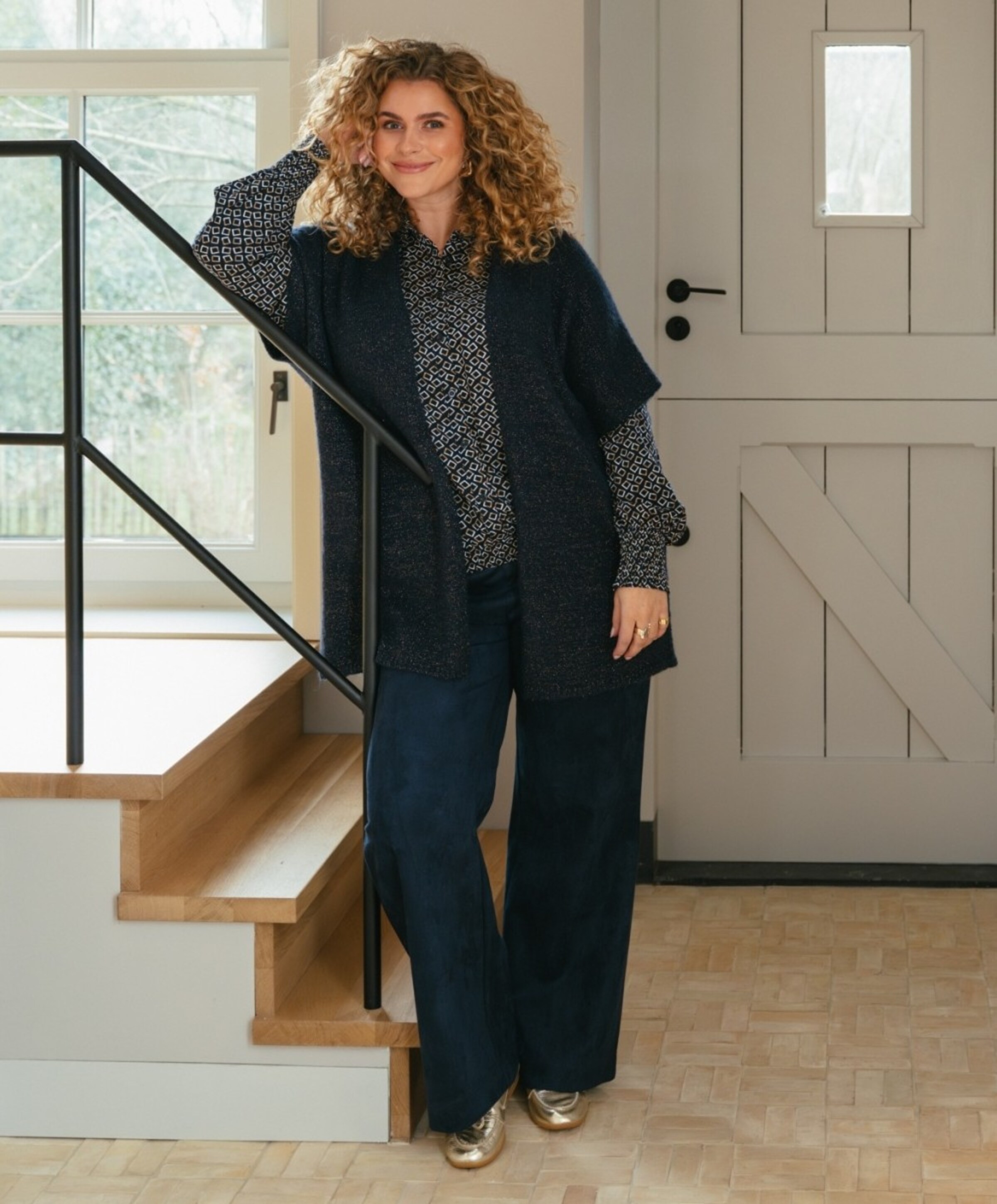 Exxcellent Annabelle dames broek blauw