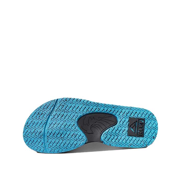 Reef JR Fanning Black/Brown/Blue Teenslippers