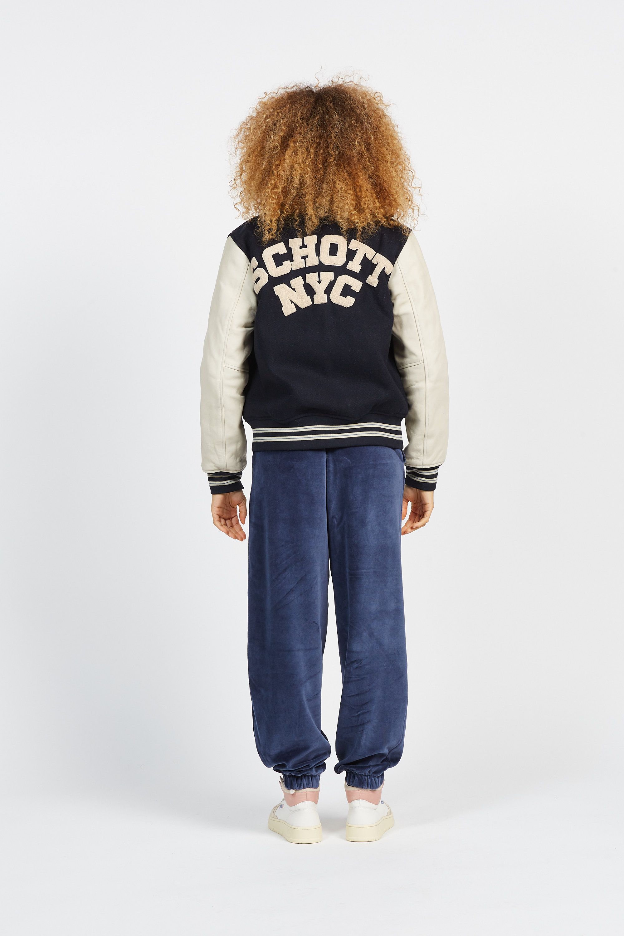 SCHOTT Veste Bleu