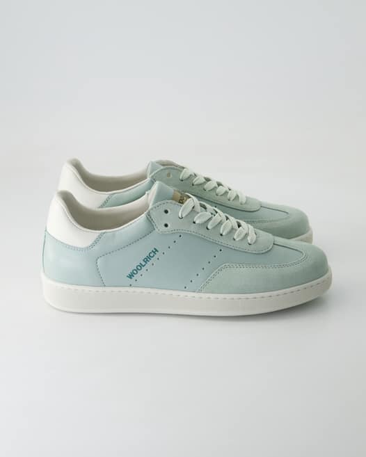 Woolrich Swing Court Sneaker in Grün