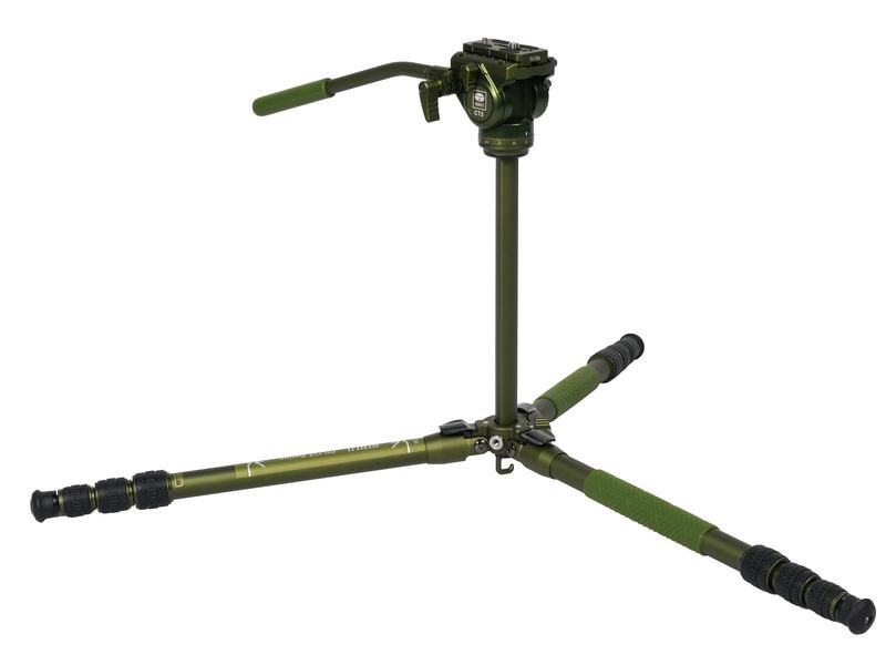 Sirui Videostativ Pilot CT04 CT5 Tragbares, höhenverstellbares Videostativ mit Videoneiger