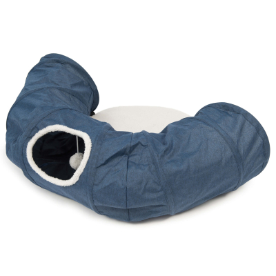 Catit Katzenspielzeug Vesper Katzentunnel blau 68x97x28cm