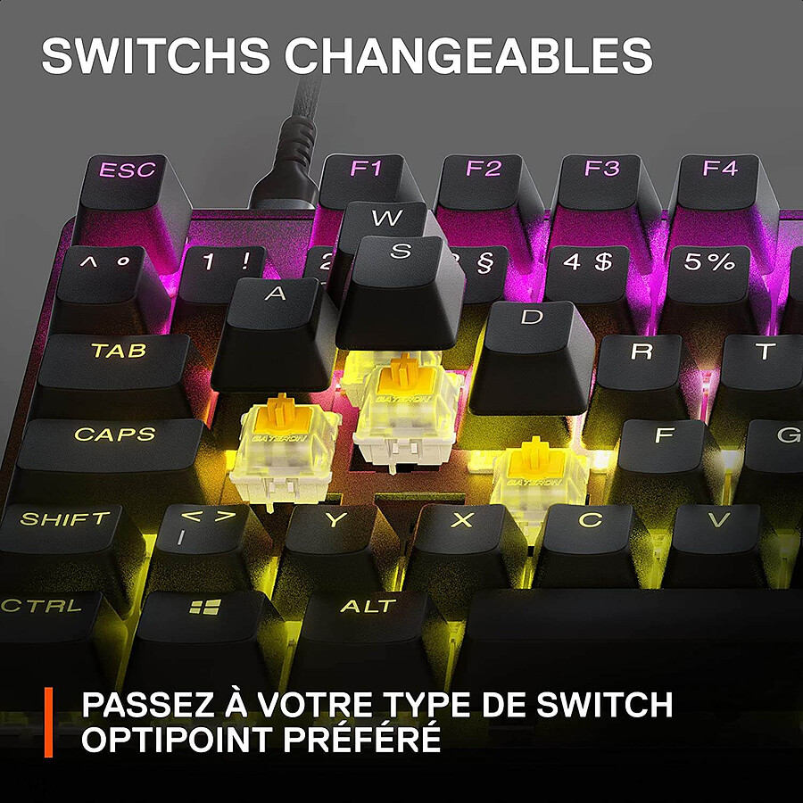 SteelSeries Apex 9 TKL - SteelSeries OptiPoint