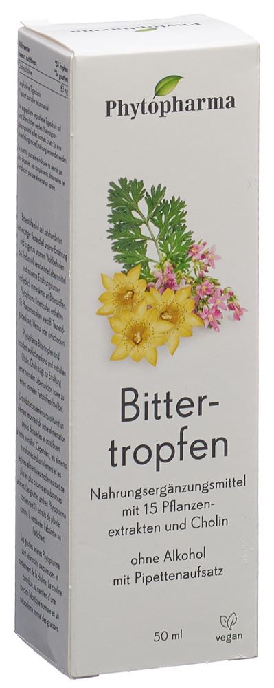 PHYTOPHARMA Bitter Tropfen Tropfen Glasfl 50 ml