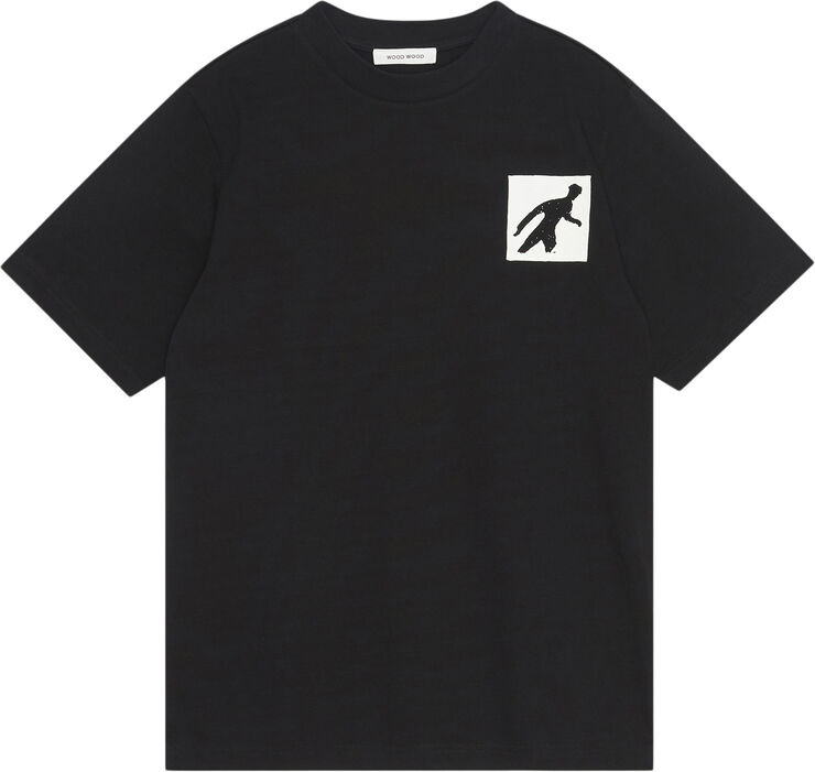 Wood Wood WWBobby Stone Age T-shirt Black
