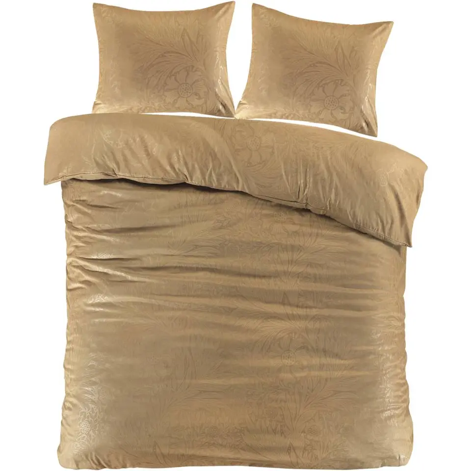Dekbedovertrek Mason - oker - 240x220 cm