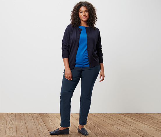 Feinstrick-Cardigan
