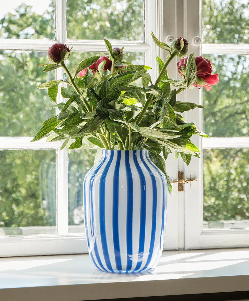HAY  Juice vase, High Blue - 20x28 cm.