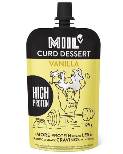 Miil High Protein Vanille  Quark Dessert Quetschie