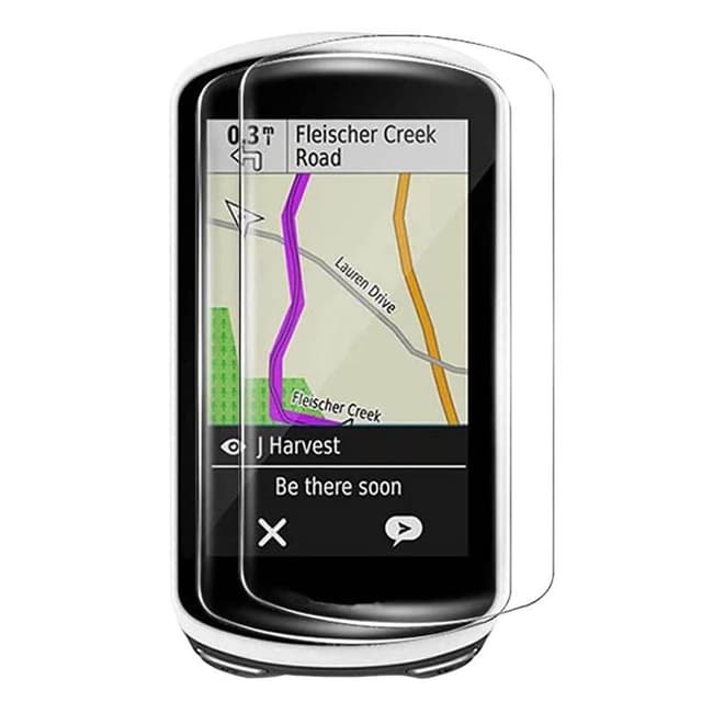 2-Pak Hærdet glas skærmbeskytter Garmin Edge 1030 Plus