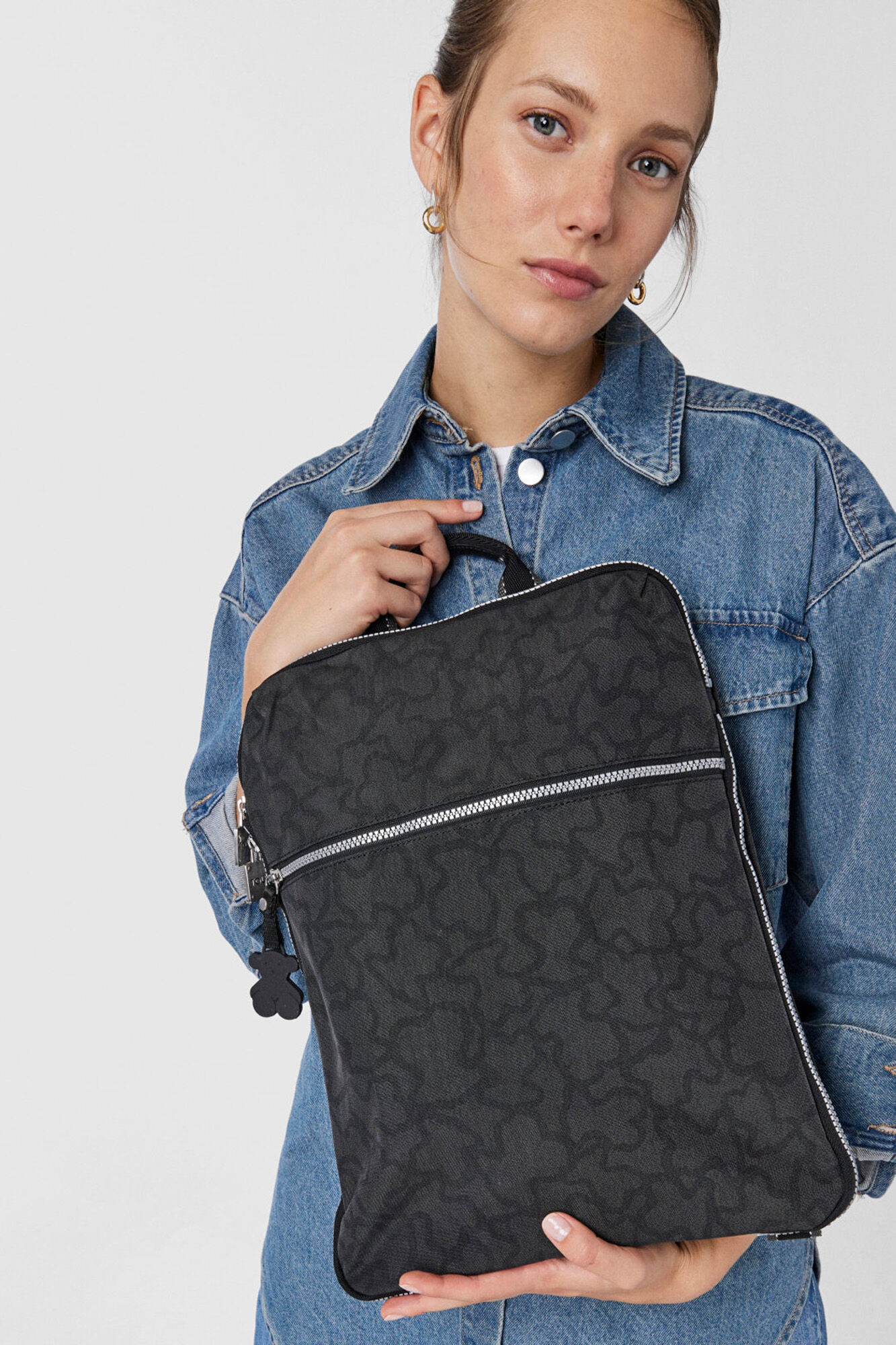 Mochila Antracite Kaos Novas Cores - Cinza Escuro