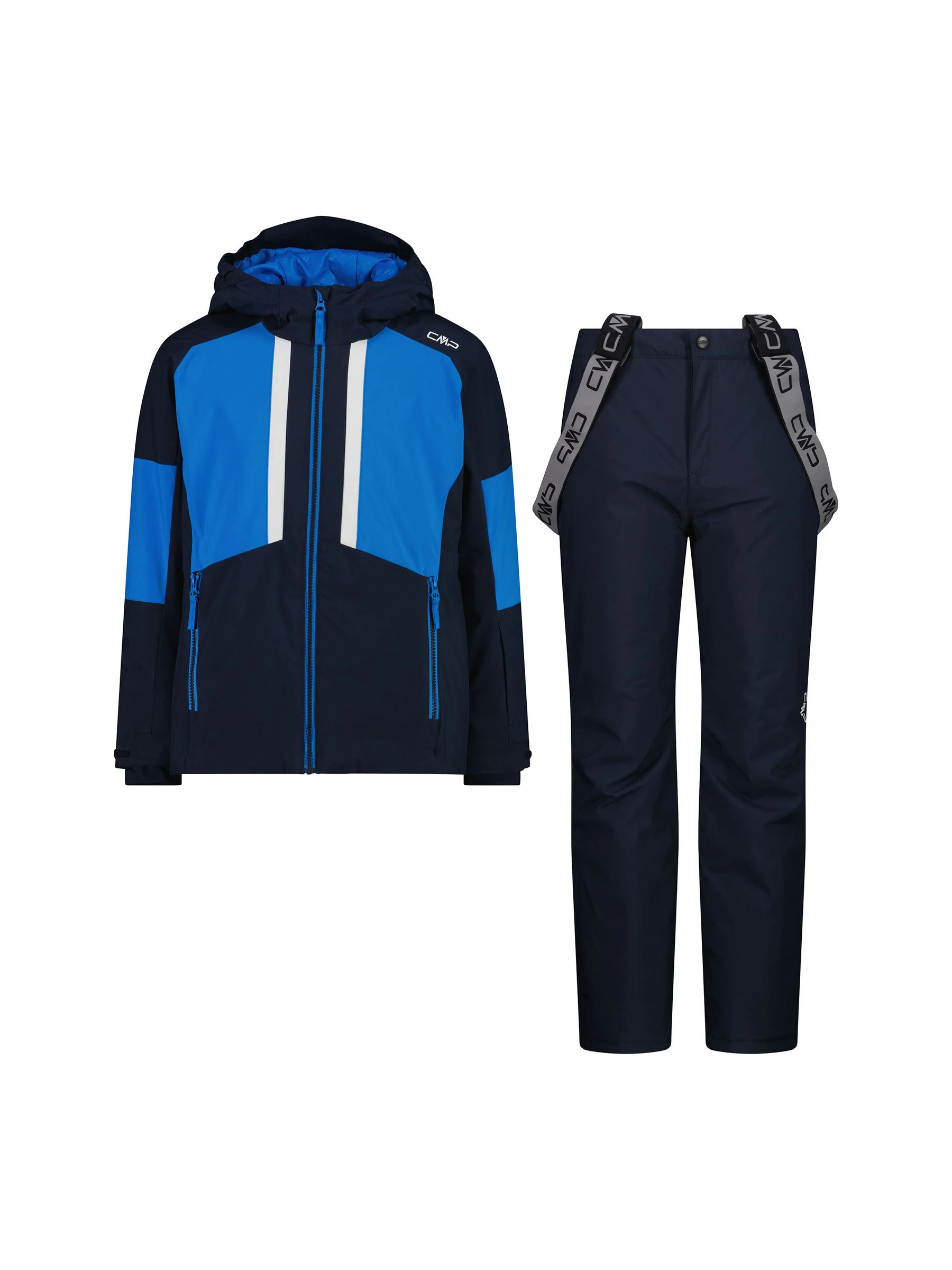 Blauw - CMP Kids Ski Jacket and Trousers Set