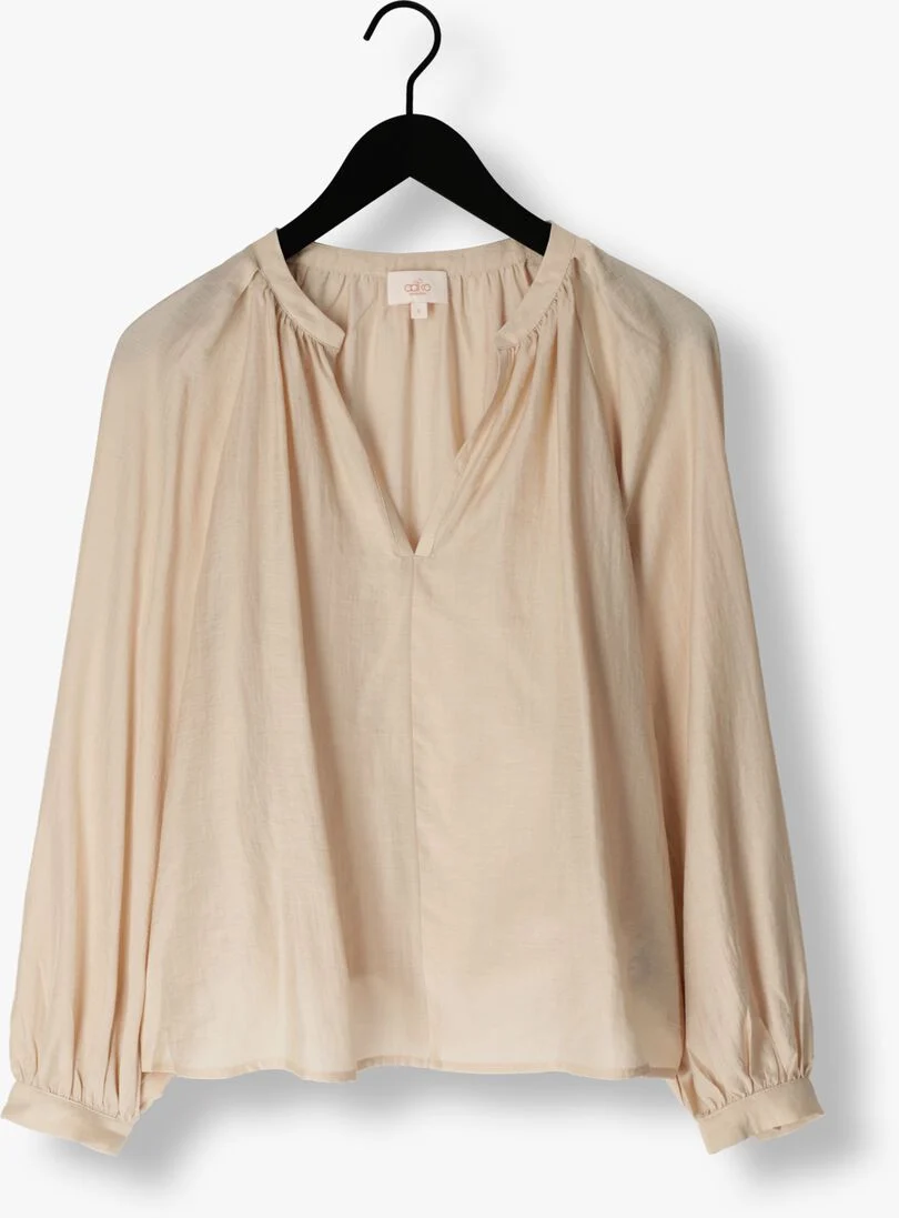 AAIKO creme aaiko blouse alanza shine vis 511
