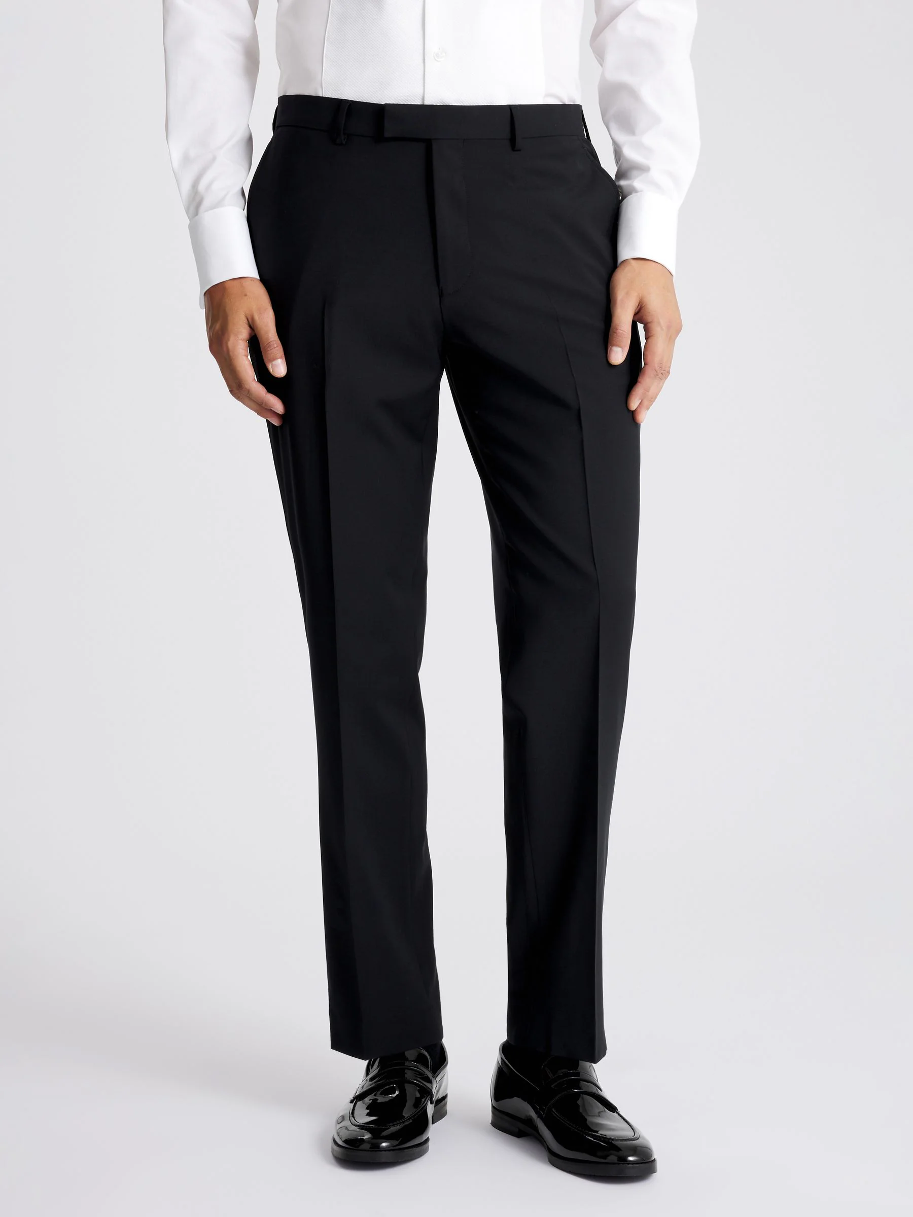 MOSS geklede broek met regular fit