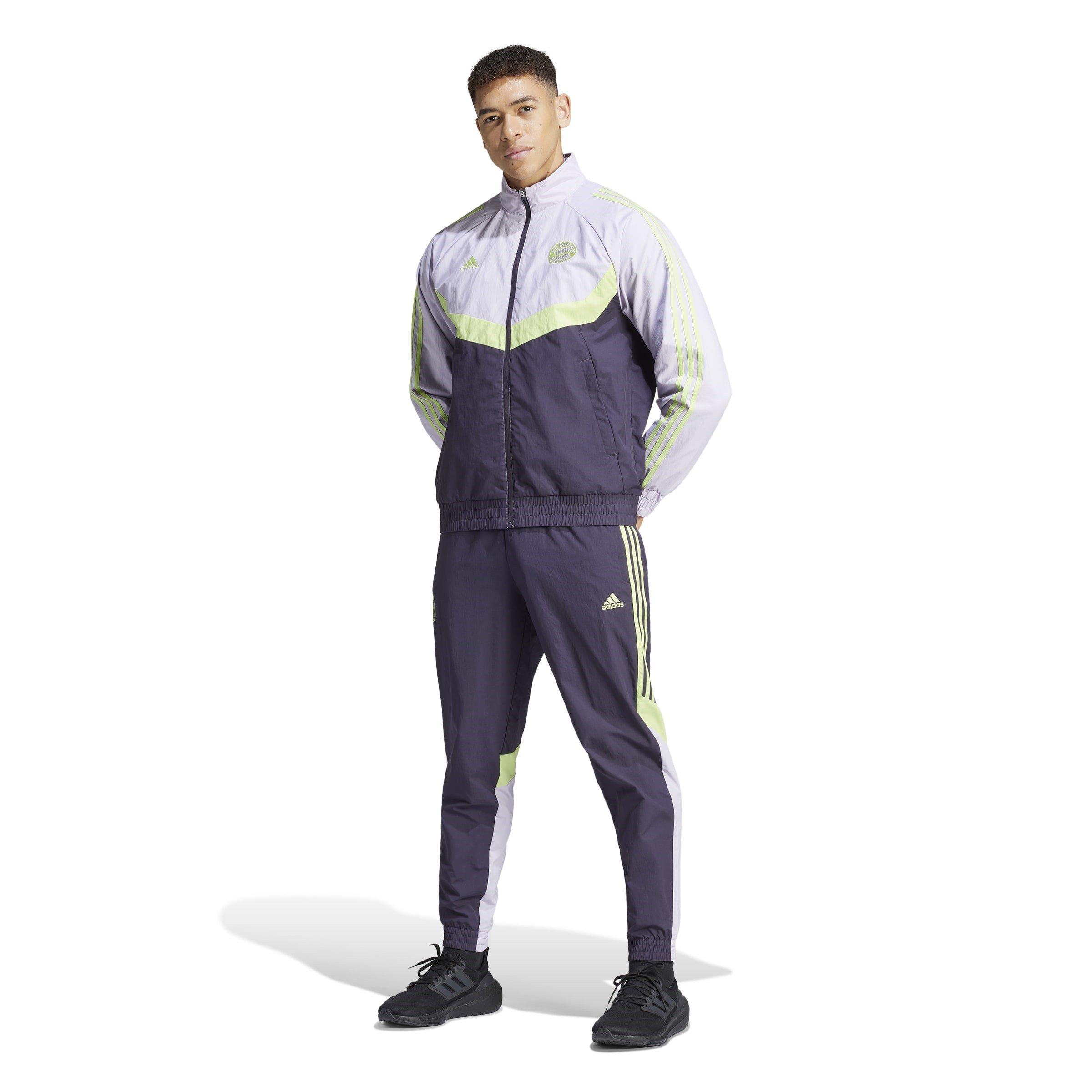 adidas FC Bayern Woven Tracksuit Bottoms 2023 2024 Adults