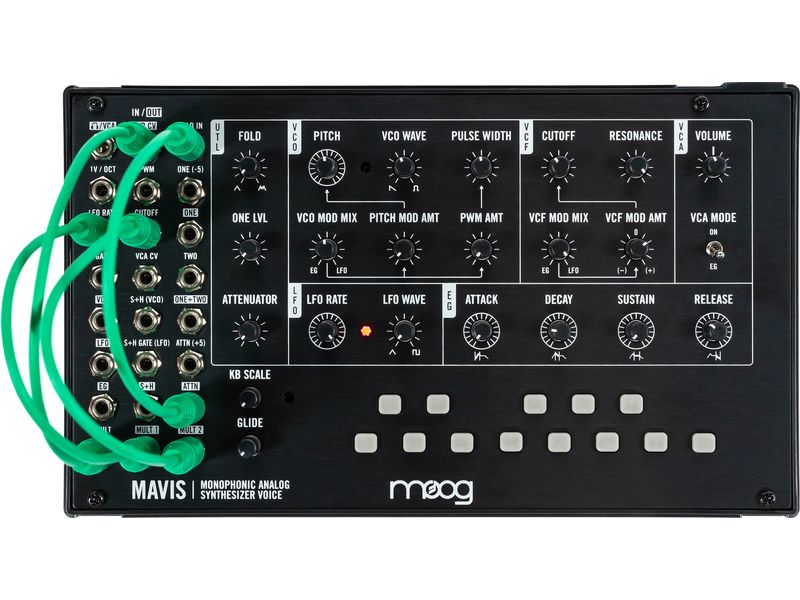 Moog Synthesizer Mavis Bausatz Monophon analog Synthesizer Kit