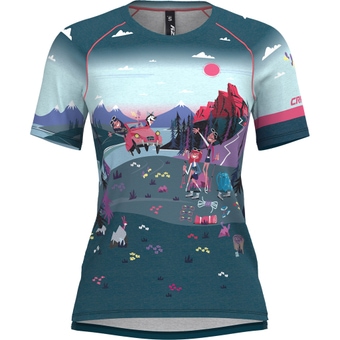 Crazy Wonder Magic T-Shirt I Love Mountain Damen