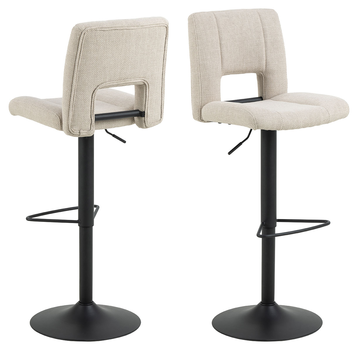 Barkruk Njor beige - set van 2
