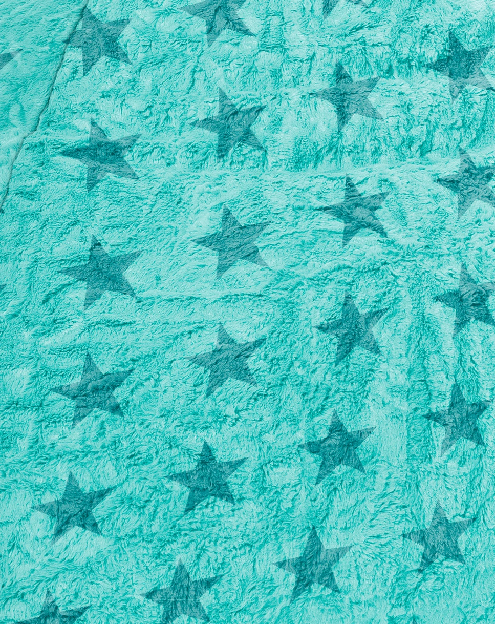 BeanBag FLUFFY STARS XL, 70 x 110 (Farbe: türkis)
