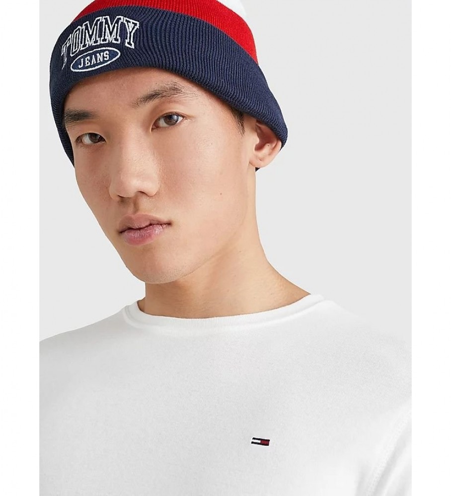 Camiseta Tommy Jeans Original Ribbed de Manga Longa TJM Branca