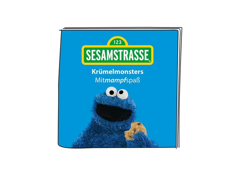 Tonies Hörbuch Sesamstrasse Krümelmonsters Mitmampfspass Hörspiel mit Liedern