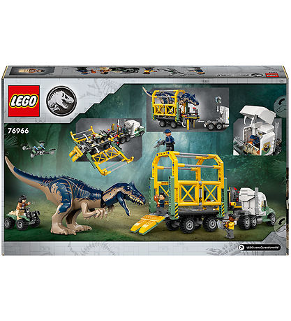 LEGO? Jurassic WoRød - Dinosaurmissioner: Allosaurus-transportvo