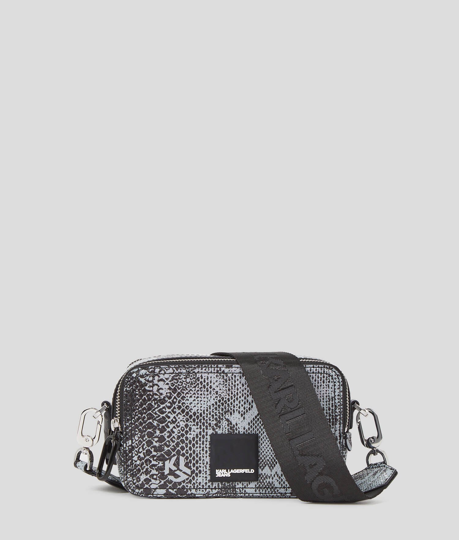 SAC CAMÉRA EFFET PEAU DE SERPENT KLJ