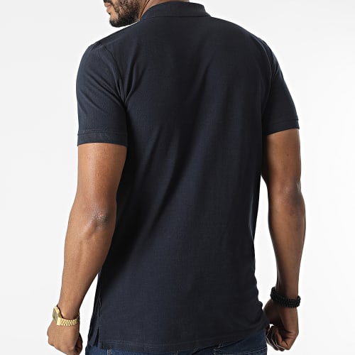 Polo A Manches Courtes Athen 21106488 Bleu Marine