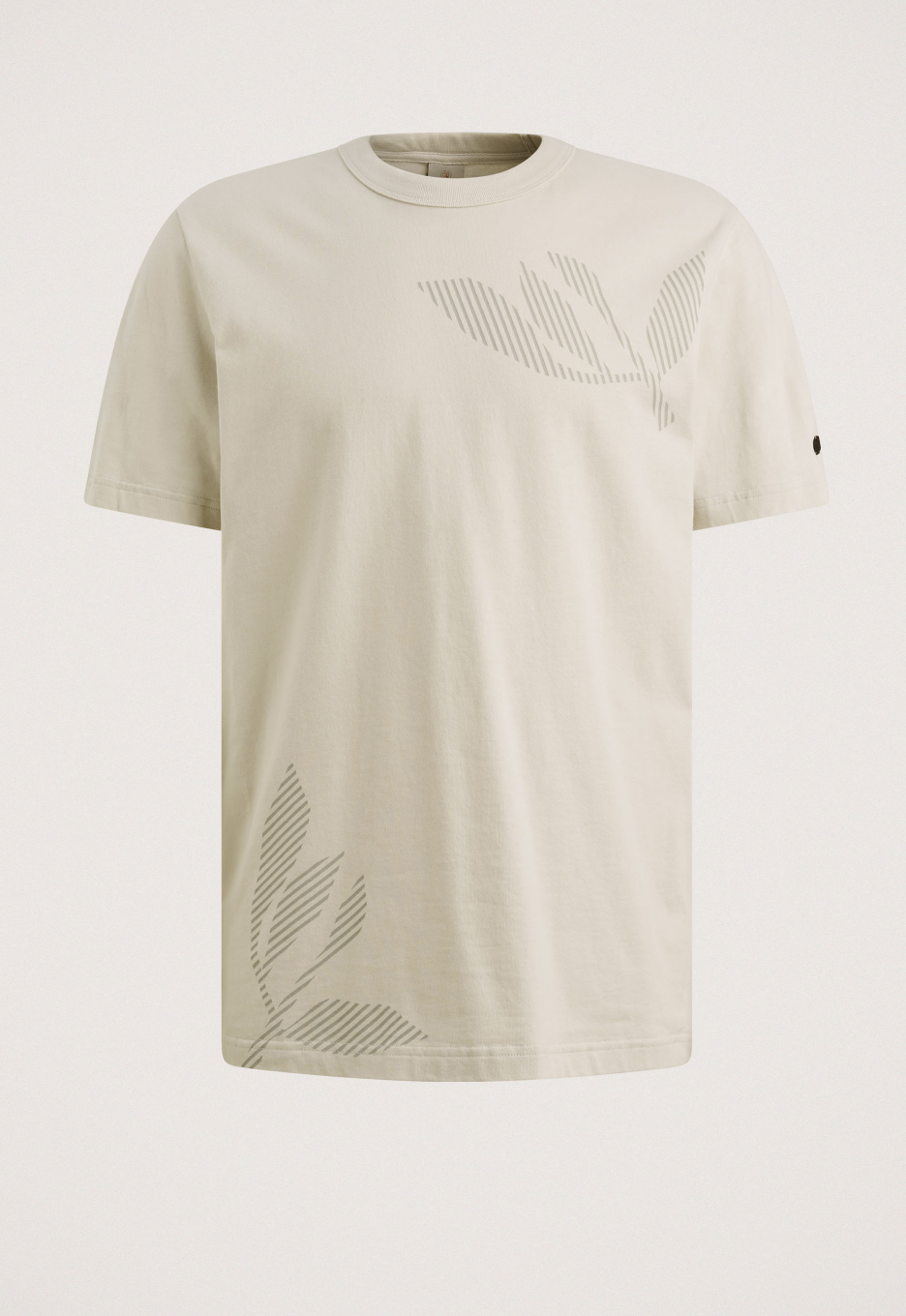 Cast Iron Off-placed Artwork T-shirt