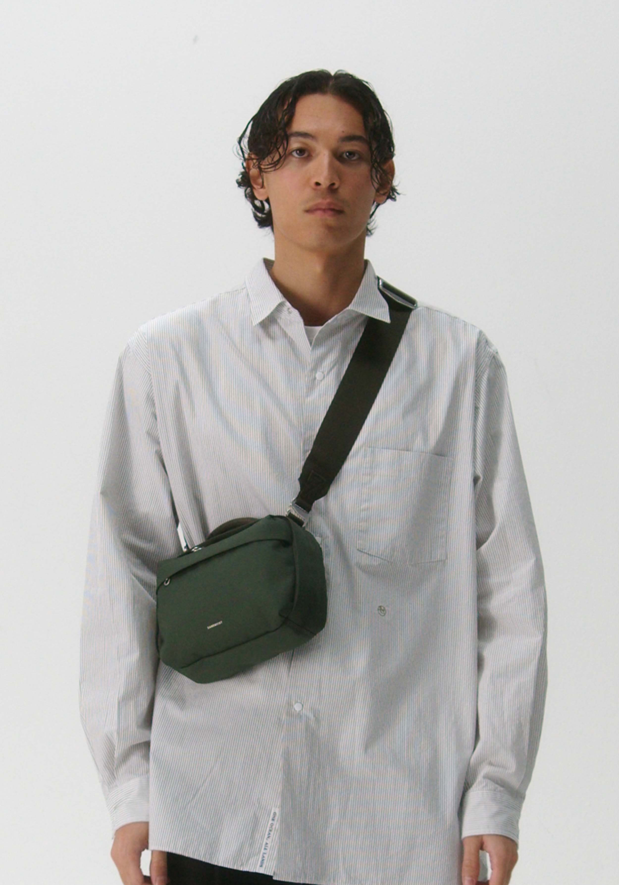 Sandqvist Schultertasche Go Shoulder Bag Dawn Green