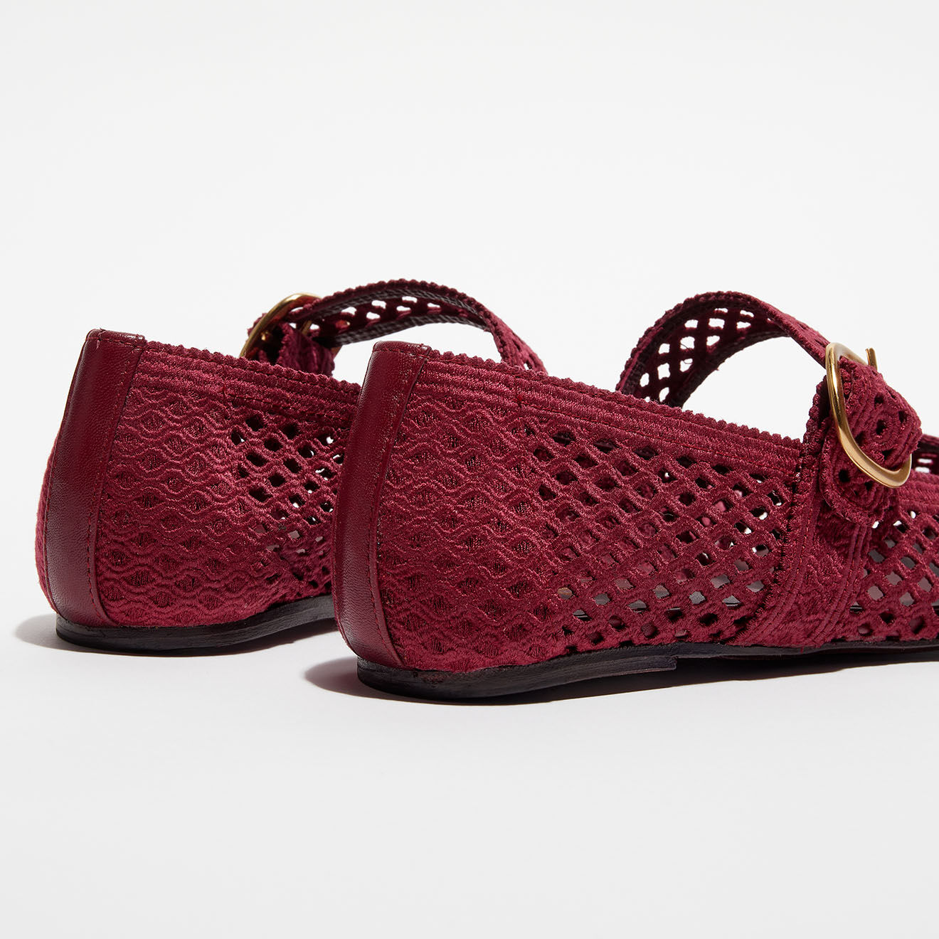 Avril Gau Ballerines Krob bordeaux