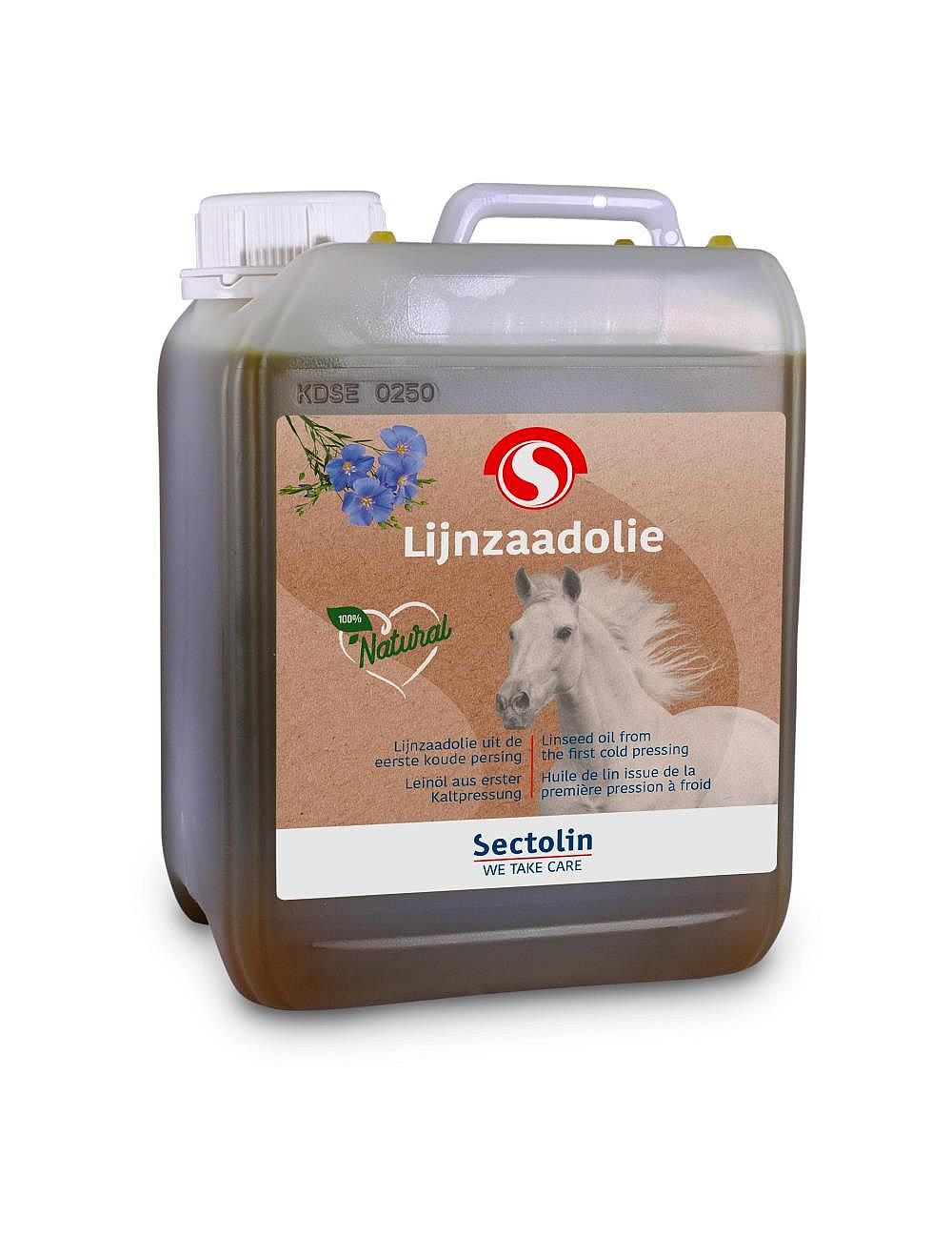 Lijnzaadolie Sectolin Paard 2.5 liter