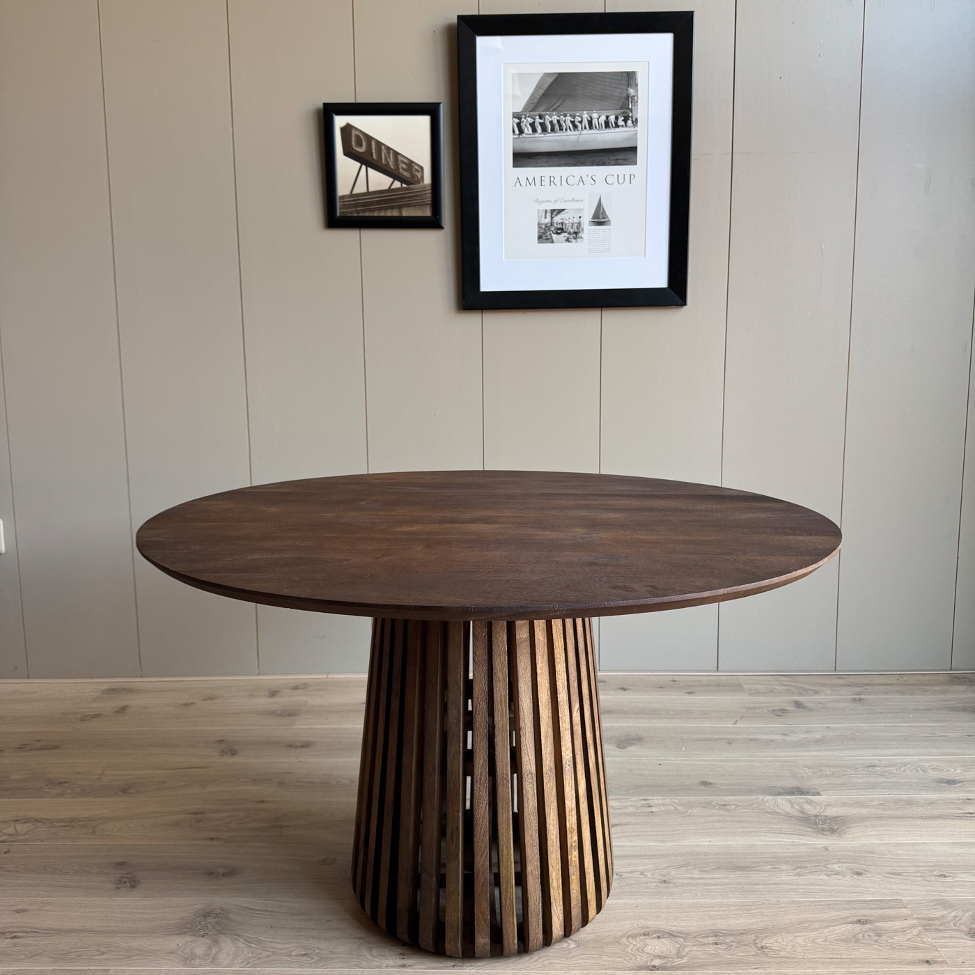 Eettafel Sevilla 130cm bruin