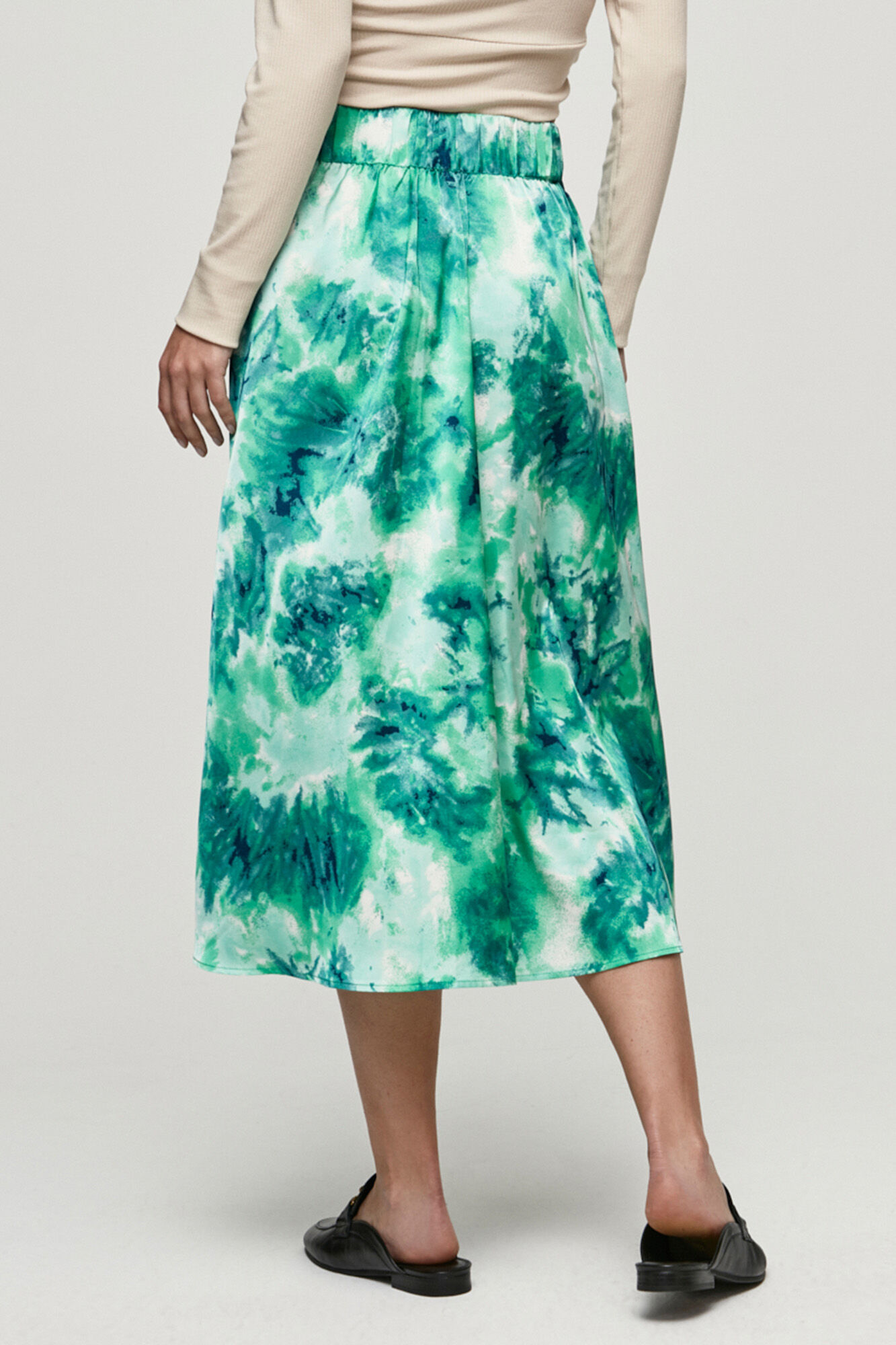 Saia midi - Verde