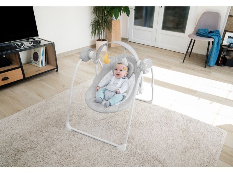 Badabulle Komfort-Babyschaukel Candy Elektrische Babywippe
